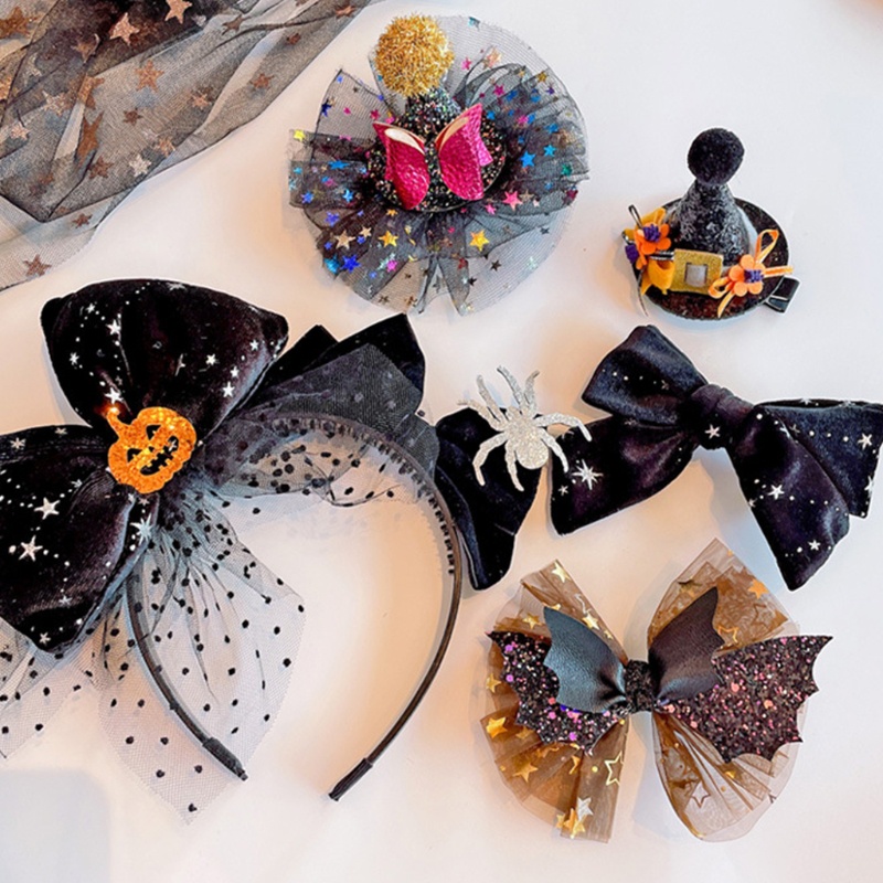 Phụ kiện cài tóc hóa trang Halloween độc đáo cho bé