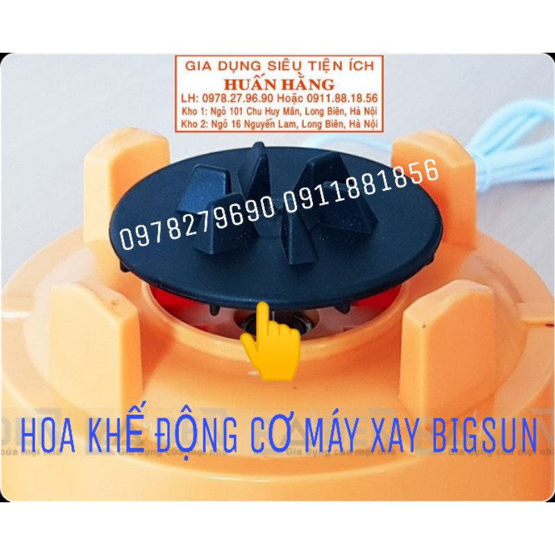 HOA KHẾ ĐỘNG CƠ VÀ HOA KHẾ DAO XAY MÁY XAY SINH TỐ BIGSUN BB-379M BB-168 BB-179