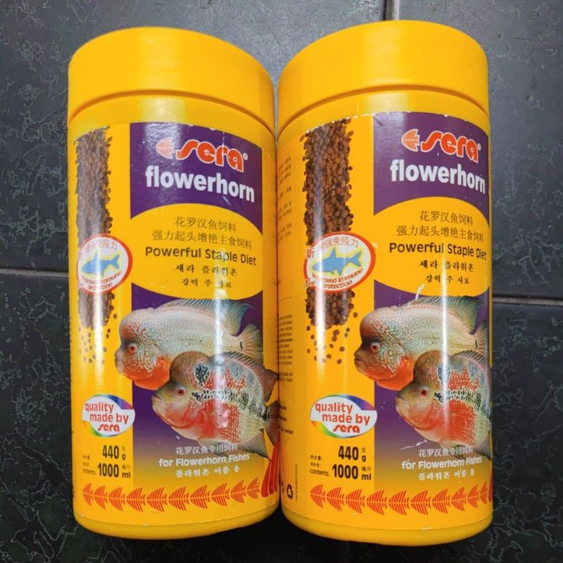 Thức ăn cá La Hán Sera 440gr