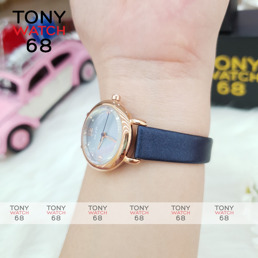 Đồng hồ nữ Kezzi đẹp chính hãng mặt ngọc trai chống nước Tony Watch 68 | BigBuy360 - bigbuy360.vn