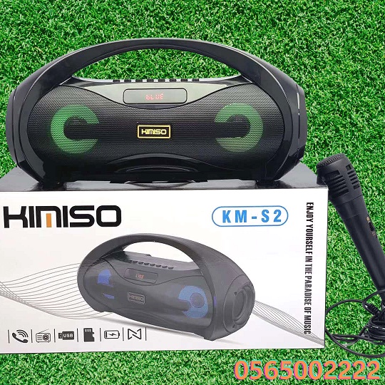 Loa Bluetooth Karaoke Kimiso S1/S2/BKK B98/QS 3607/QS 4605/CL 97/SKD 106 - Loa Không Dây Tặng Kèm Mic Hát Có Dây