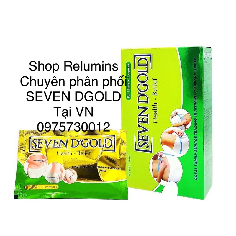 GIẢM CÂN NHANH SEVEN DAYS GOLD CHÍNH HÃNG