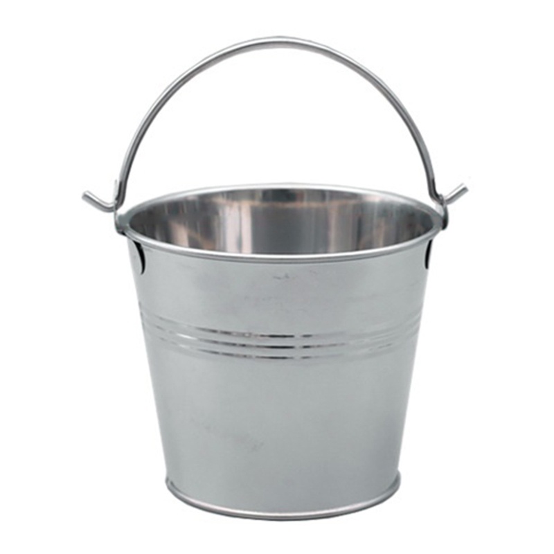Xô Kim Loại Đựng Khoai Tây Chiên Bền Bỉ Tiện Dụng