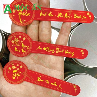 [hàng sẵn-freeship Xtra] 100 Tem Dán Niêm Phong Tết