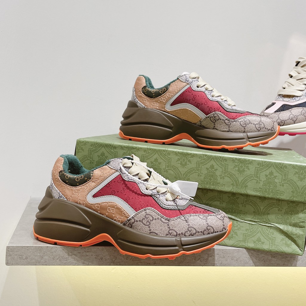 Giày thể thao sneaker phối màu phản quang VIC cực xinh hàng super fullbox