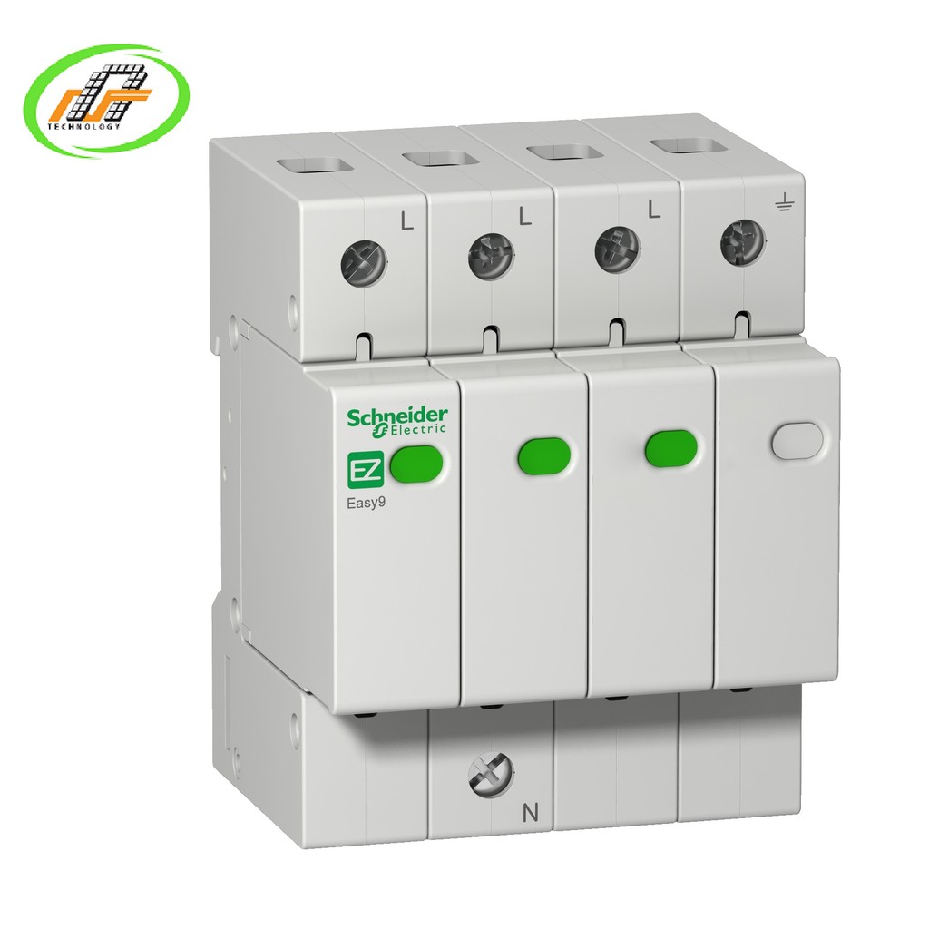Thiết bị chống sét lan truyền 3P+N Schneider EZ9L33745 3P+N 45kA 400V