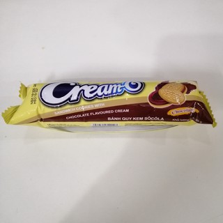 Bánh Quy Cream-O Kem Sôcôla (Cây 85g - Vàng)