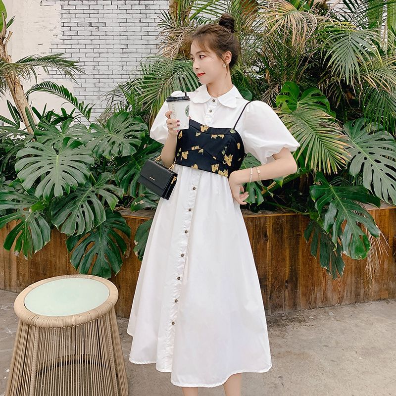 Đầm Nữ Màu Trắng Phong Cách Pháp Thời Trang Mùa Hè Hàng Mới 2022