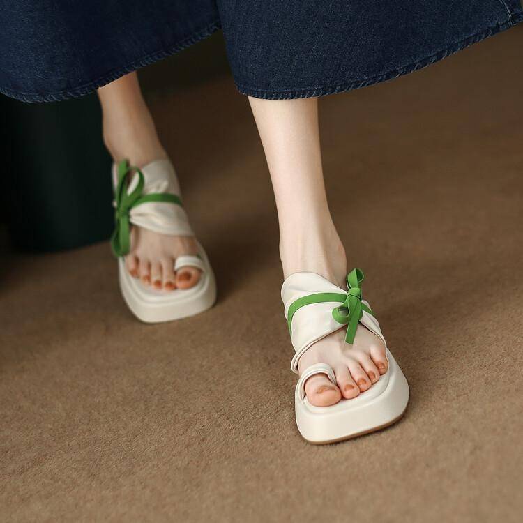 Dép Sandal Đế Dày Thời Trang Mùa Hè Dành Cho Nữ