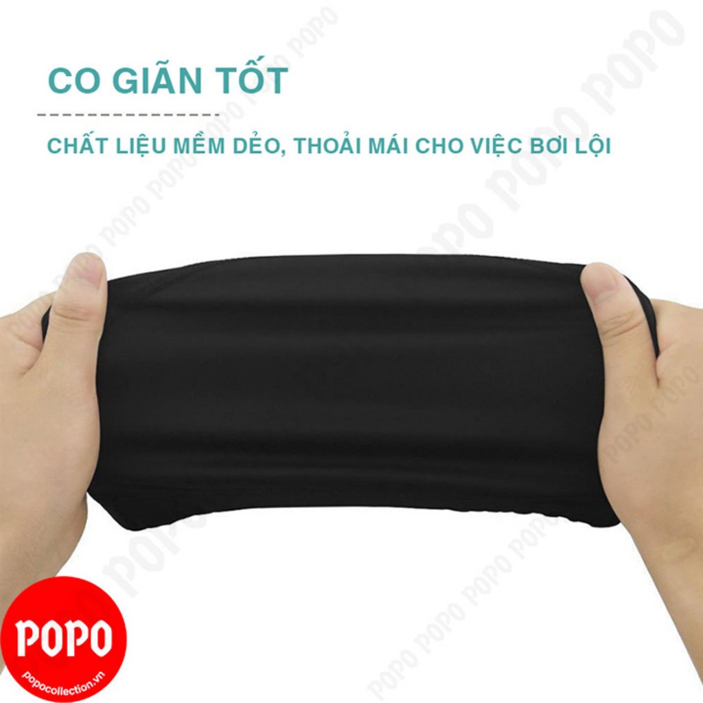 Mũ bơi nam chất vải Spandex POPO CA36