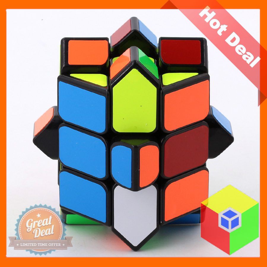 Rubik 3x3 biến thể hình xiên MoYu Fisher