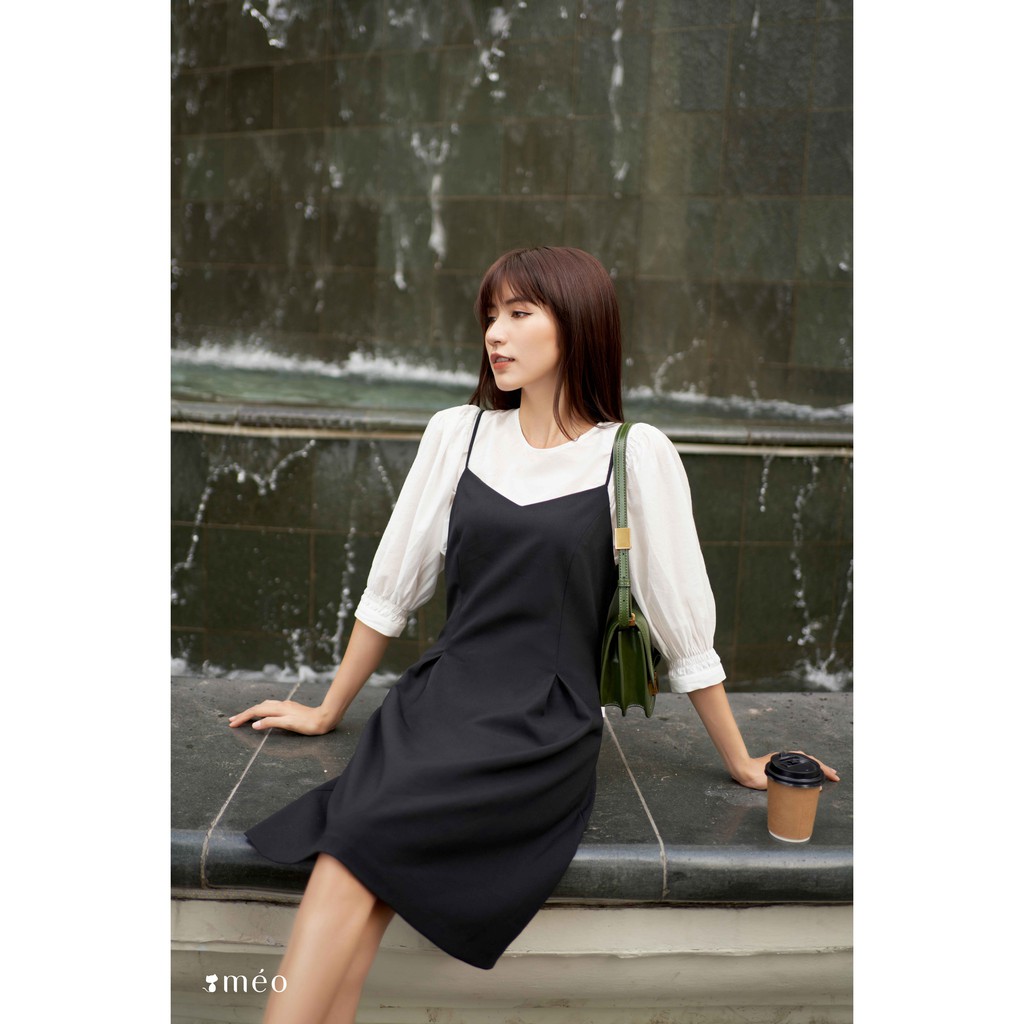Áo Kiểu suông tay lỡ Evana [Méo Shop]