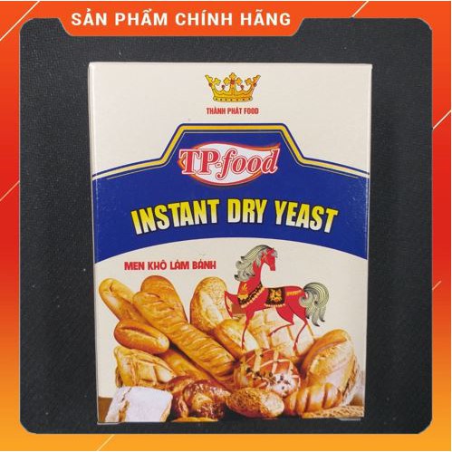 Men khô làm bánh Thành phát hộp 50g nguyền liệu làm bánh mì, bánh bao...