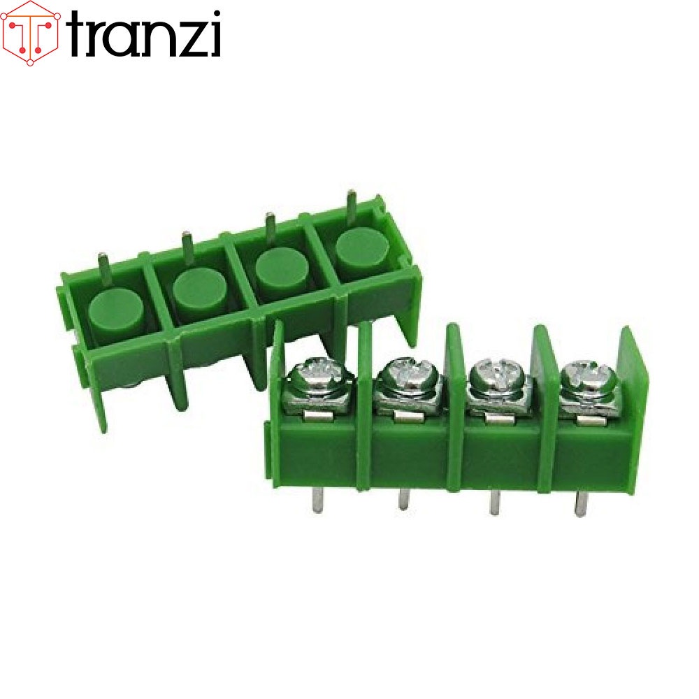 Cầu đấu 7.62mm 8.5mm KF762 DG762 KF8500 DG8500 2P 3P 4P chân cắm thẳng xanh