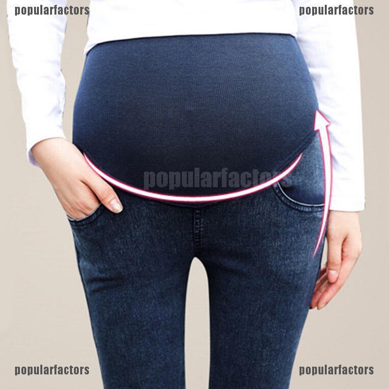 Quần jeans bà bầu bó sát thời trang | BigBuy360 - bigbuy360.vn