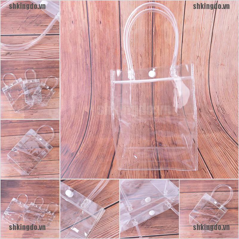Túi xách tay trong suốt nhỏ gọn độc đáo dành cho nữ