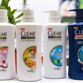 Dầu gội clear thái lan mẫu mới 400ml