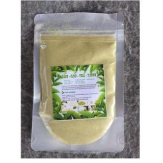 100gr Bột cám gạo trà xanh dưỡng da handmade