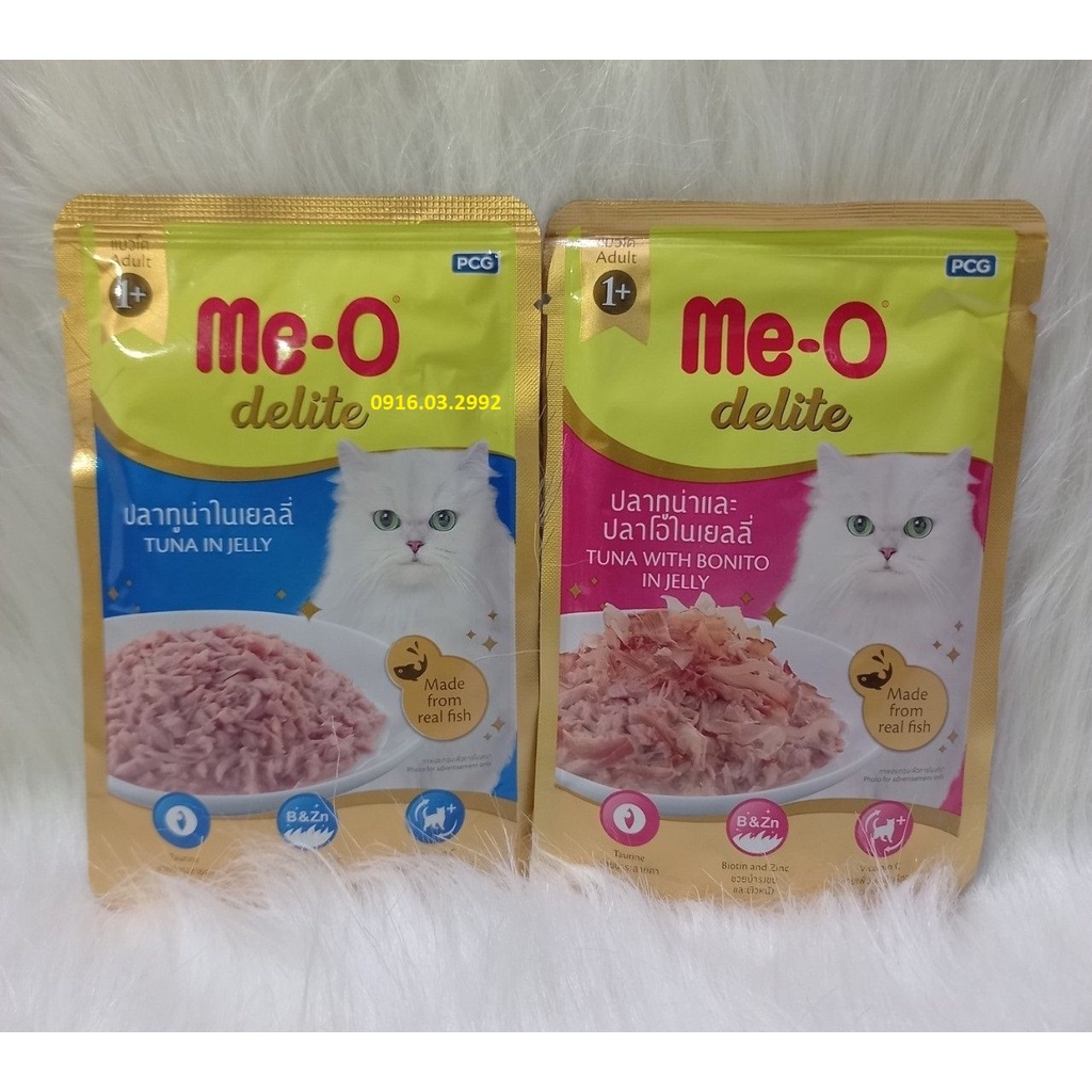 Pate cho mèo Meo Delite 70gr, Pate cho mèo trưởng thành