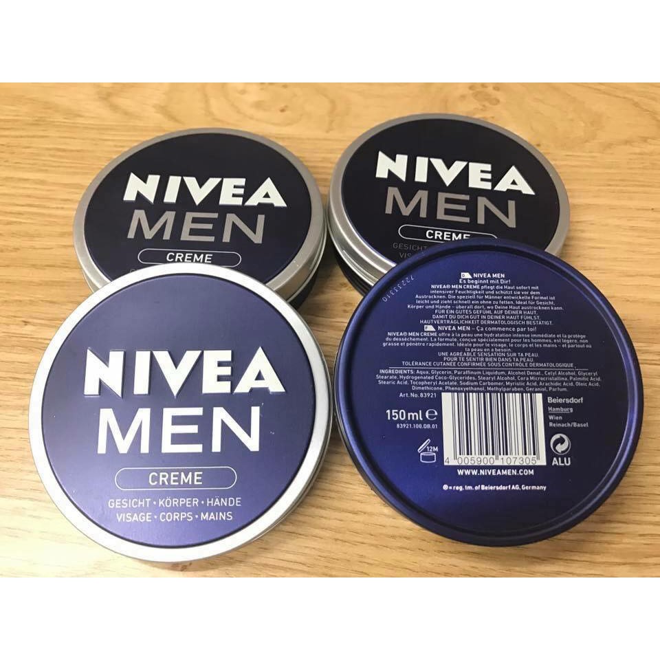 KEM DƯỠNG DA NIVEA MEN CREME - 150ml