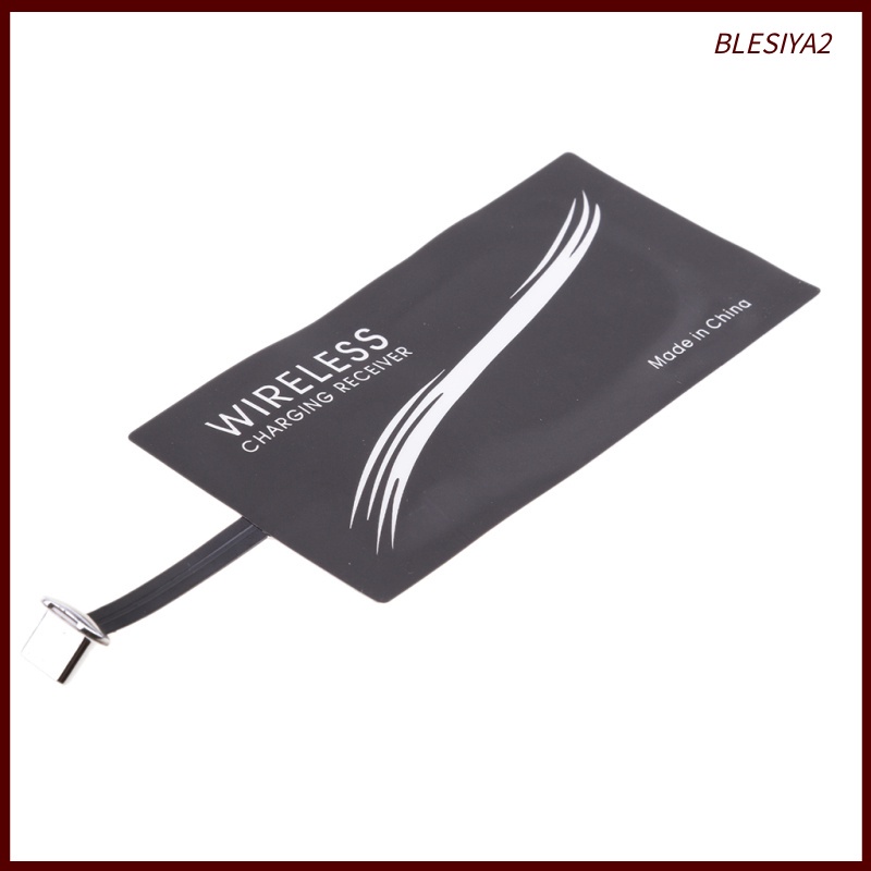 Qi Wireless Charging Receiver Card Charger Module Mat For USB Type C Phones