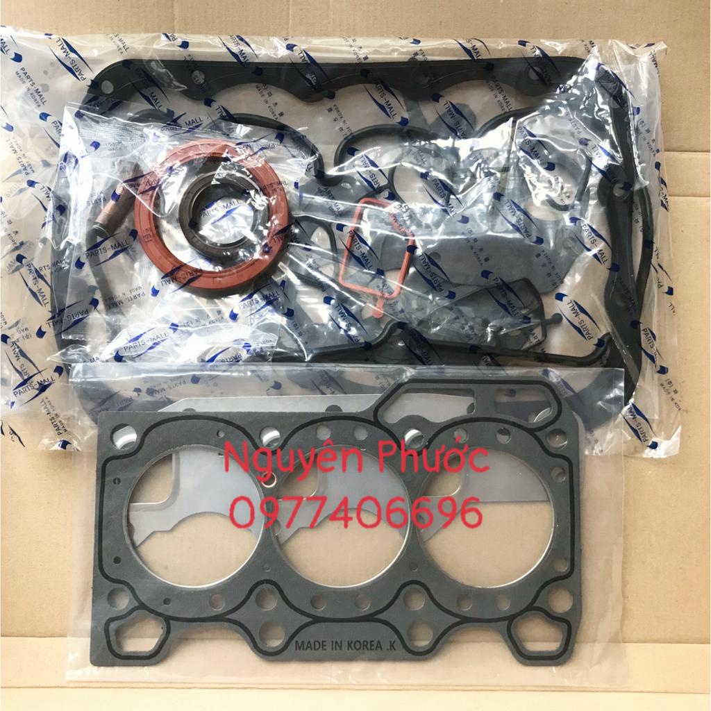 Bộ gioăng đại tu máy MATIZ 1 - 2 -3 / SPARK 2008 - 2010 / Mã PT 93740913/93740052