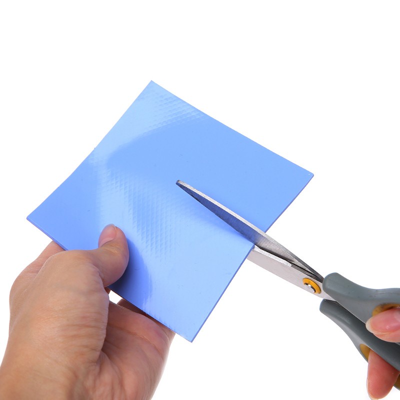 Tấm tản nhiệt silicone làm mát CPU kích thước 100x100x2mm chất lượng cao