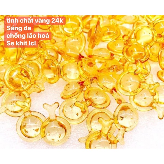 Viên dưỡng tinh chất vàng 24k