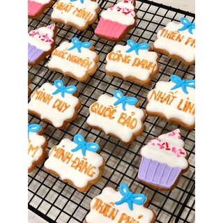 COOKIE ICING - BÁNH QUY VẼ CHO BÉ