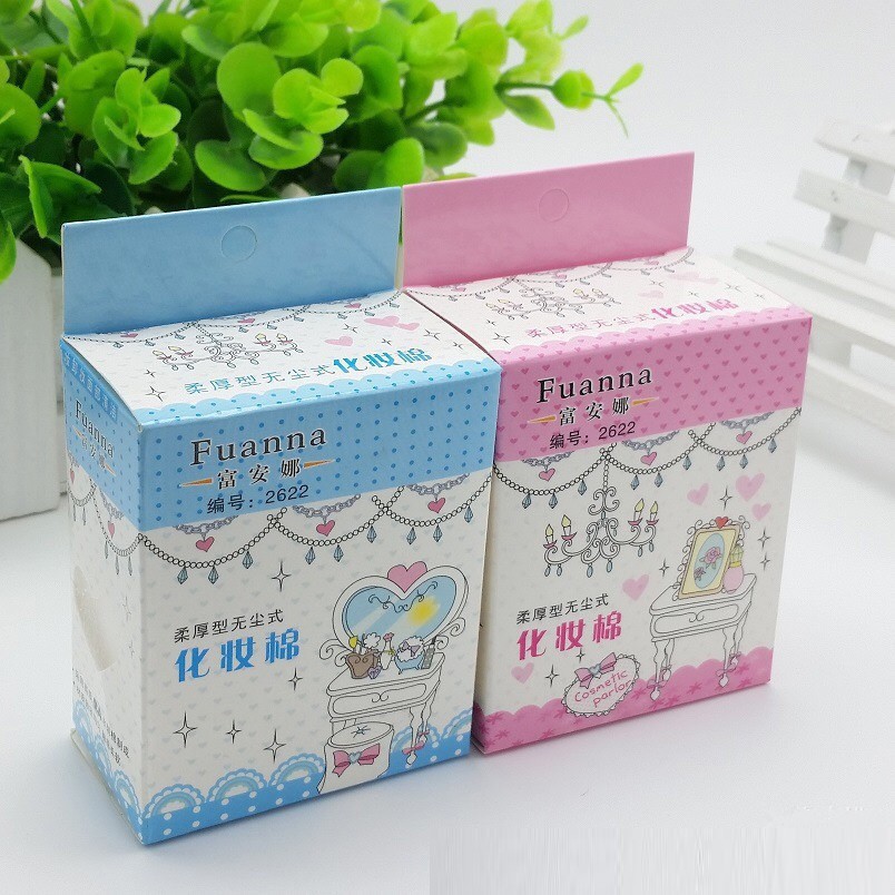 (Xả Hết)  Bông tẩy trang cotton 65 miếng - 4073 (Mua Ngay)