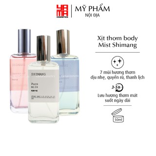 Xịt Thơm Toàn Thân ShiMang Body Mist 50ML Hàng Chính Hãng