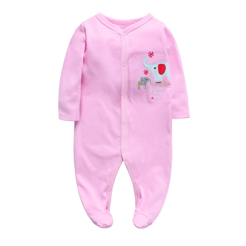 Romper cotton kiểu dáng đáng yêu dành cho bé sơ sinh