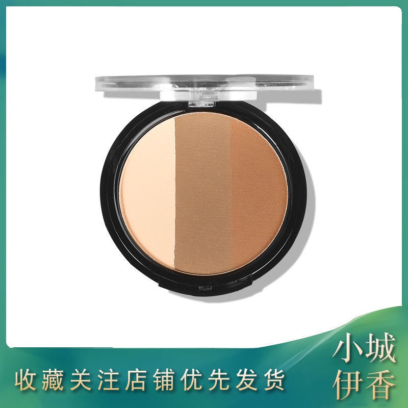 New product hot sale net red three-dimensional shadow trimming plate student highlight blush hairline trimming powder for beginners profile thin face lying silkworm