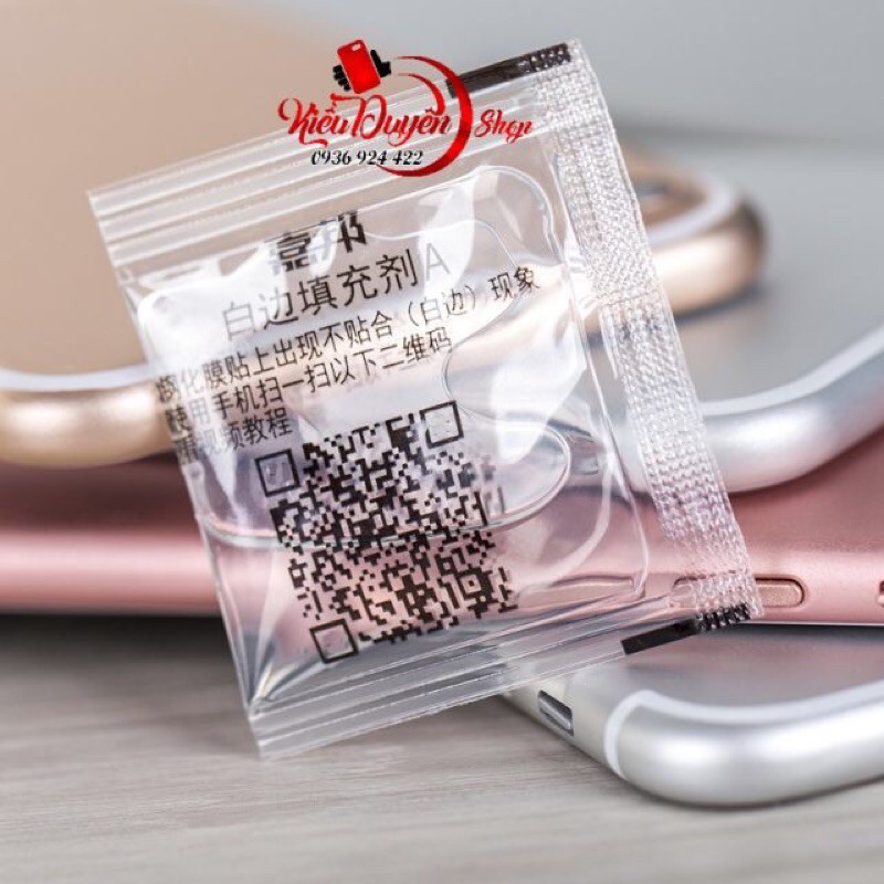 Keo dán chống hở mép kính cường lực dạng lọ siêu tiện dụng, keo dán kính cường lực p2-08