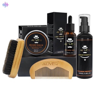 Set 5 dầu dưỡng kích thích mọc râu hiệu quả aliver