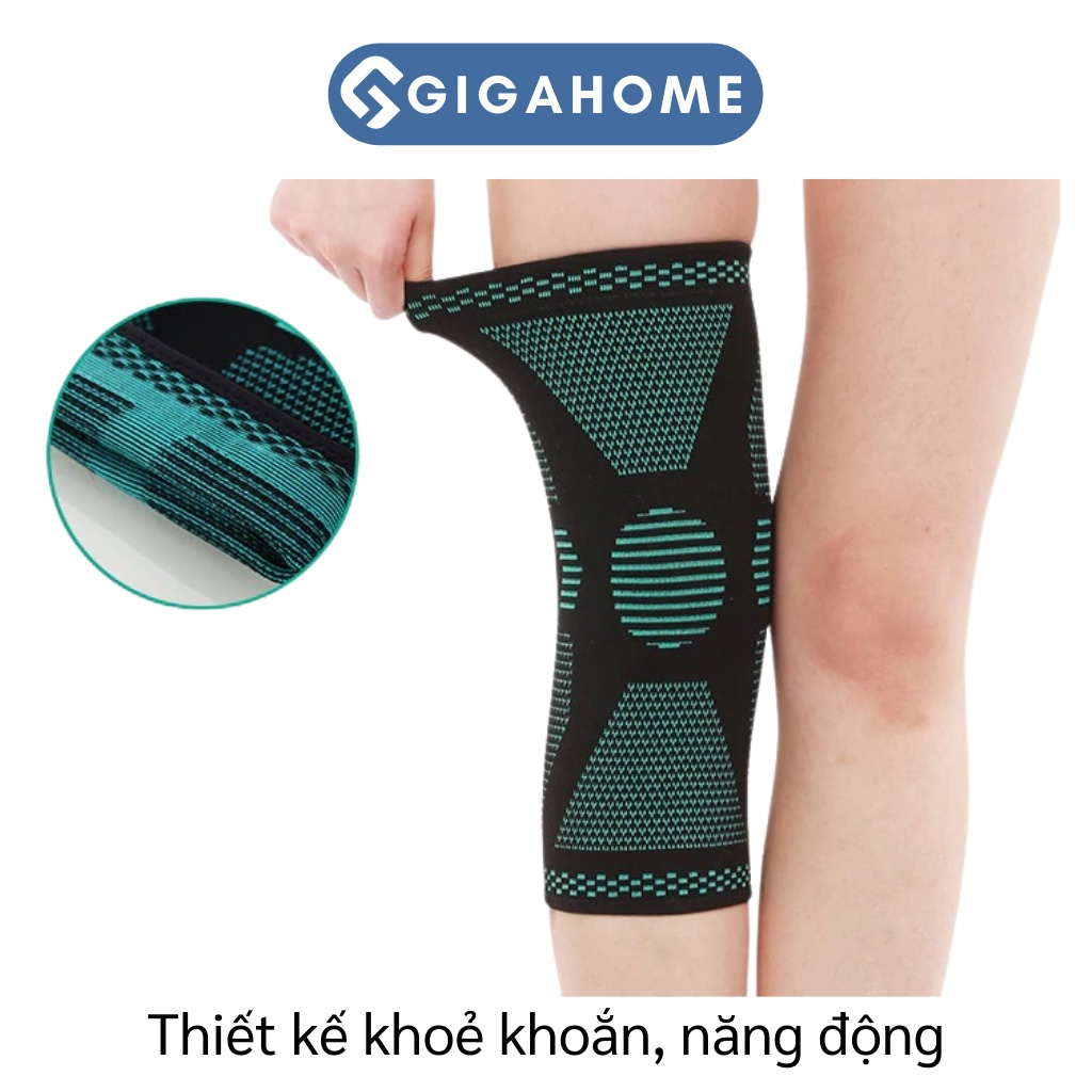 Đai Bó Gối GIGAHOME Bảo Vệ Khớp Đầu Gối Tránh Chấn Thương Khi Tập Gym, Chạy Bộ 7880