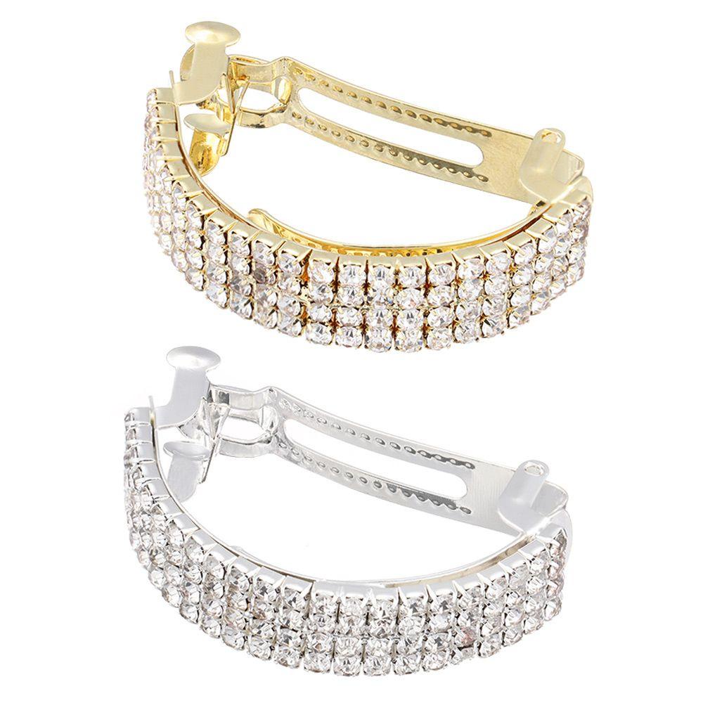 Kẹp Tóc Đính Đá Lấp Lánh Thời Trang Cho Nữ