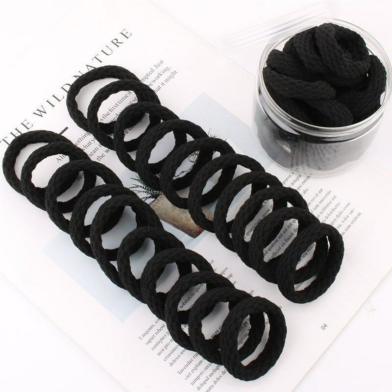 Hộp 20 dây chun buộc tóc sợi to đàn hồi tốt BAG U HOPCHUNTO20