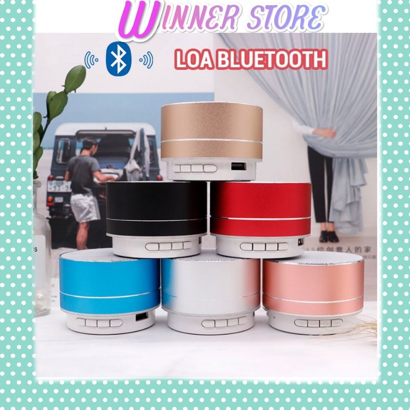 Loa Bluetooth sang trọng nghe nhạc qua điện thoại, laptop, tích hợp micro, usb, thẻ nhớ, chế độ FM