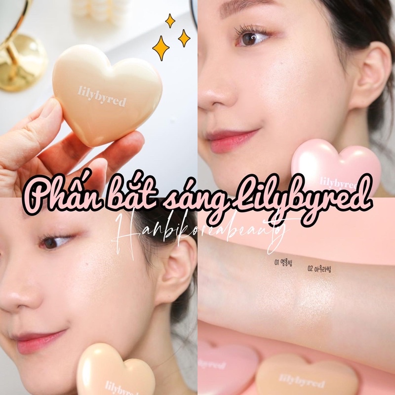 PHẤN BẮT SÁNG TRÁI TYM LILYBYRED