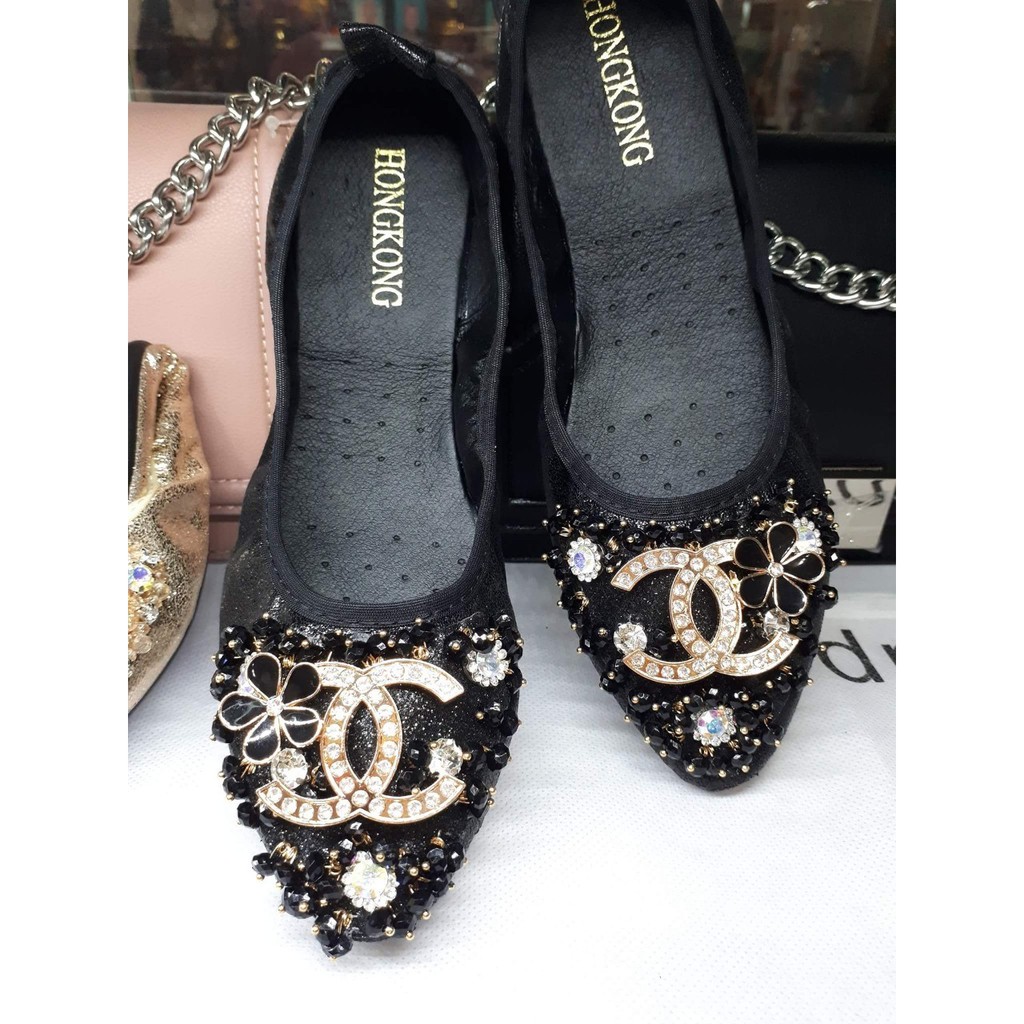 Giày búp bê x hoa có sẵn | BigBuy360 - bigbuy360.vn