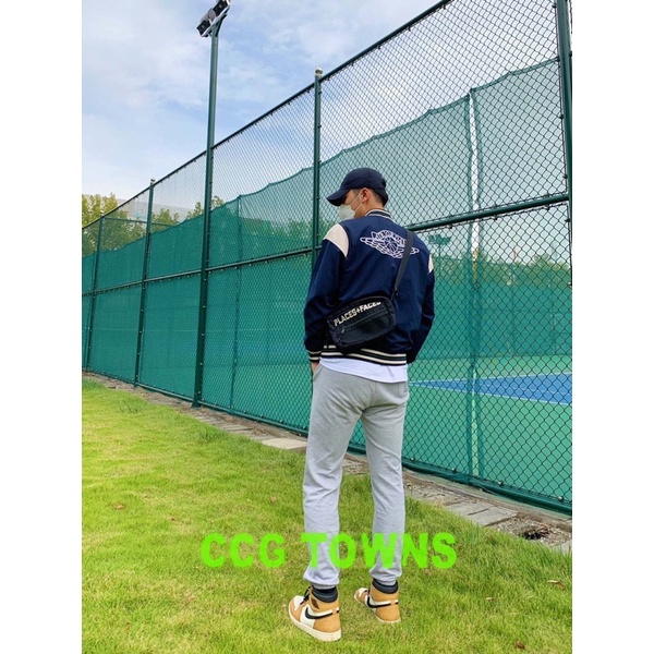 Áo khoác bomber Air Jordan Wings thêu nổi cao cấp
