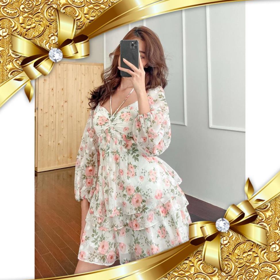 Dịu dàng,gợi cảm thu hút tựa nàng thơ khi xuống phố,du lich hay đi tiệc với đầm thiên nga hoa-Rosalie Dress -Lola Vietna | BigBuy360 - bigbuy360.vn