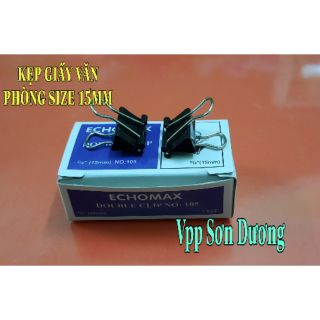 COMBO 06 HỘP KẸP BƯỚM ECHOMAX 15MM HỘP 72 CHIẾC