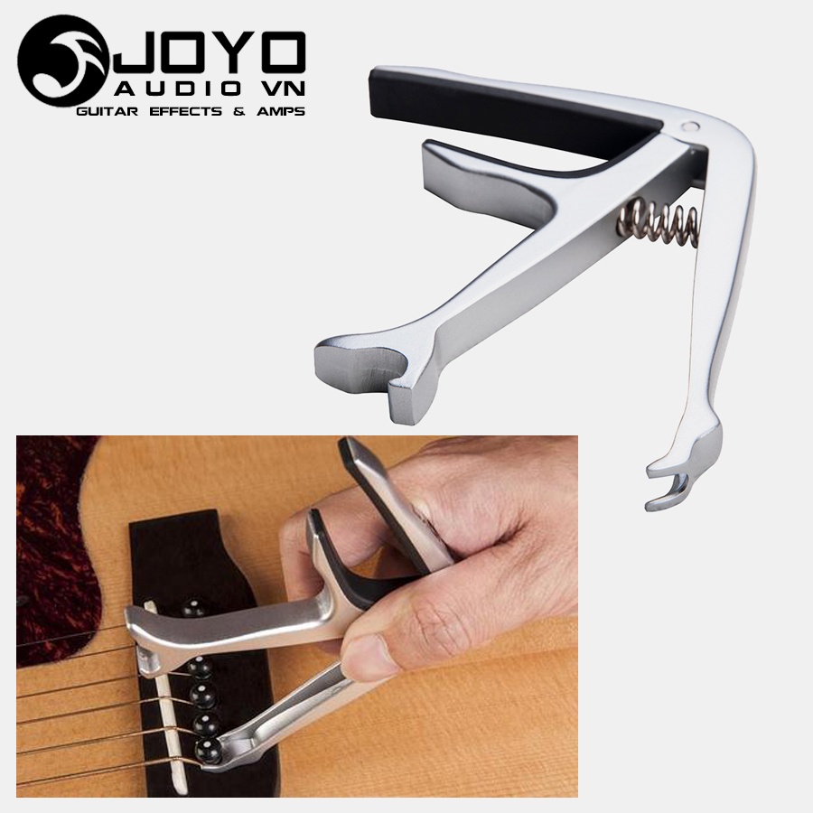 Capo Cao Cấp Guitar JOYO JCP-02 Kèm Pick Joyo Chính Hãng