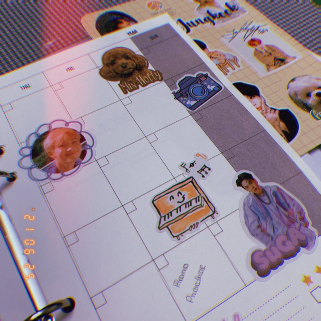 Sticker idol - BTS  1st version