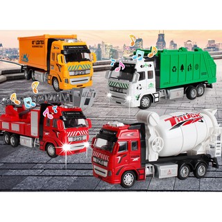 Đồ chơi xe mô hình xe cứu hỏa (có nhạc, đèn)
