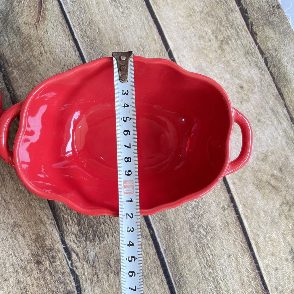 Bát sứ, bát sứ có nắp hình cà chua, bí ngô xinh xắn, có tai cầm, dùng được với lò vi sóng, dung tích 500ml