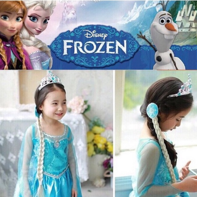 SET PHỤ KIỆN ELSA CAO CẤP CHO BÉ
