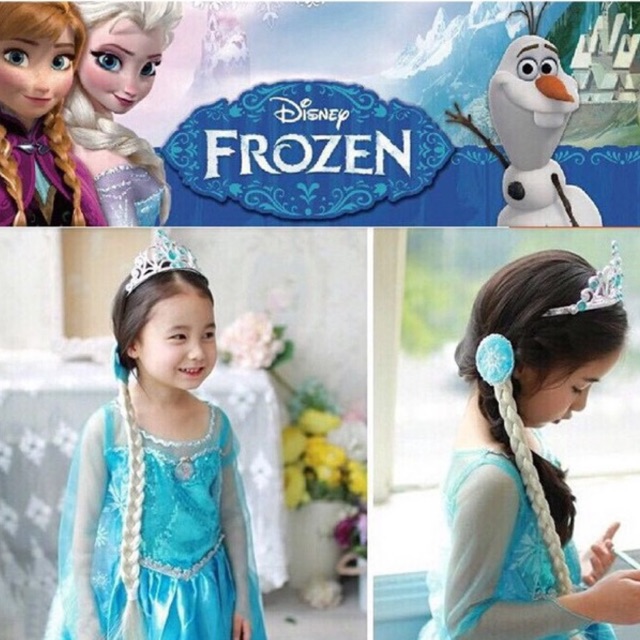 [ VIDEO ẢNH THẬT ] SET PHỤ KIỆN ELSA CAO CẤP CHO BÉ